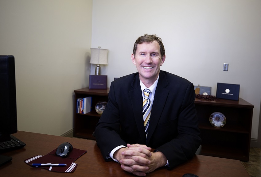 Dr. Scott Alsobrooks will begin his duties as East Mississippi Community College’s president early in the spring term that begins in January. Alsobrooks, the vice president of Economic and Community Development at Pearl River Community College, was named as EMCC’s new president on Wednesday, Dec. 5. Dr. Scott Alsobrooks will begin his duties as East Mississippi Community College’s president early in the spring term that begins in January. Alsobrooks, the vice president of Economic and Community Development at Pearl River Community College, was named as EMCC’s new president on Wednesday, Dec. 5.